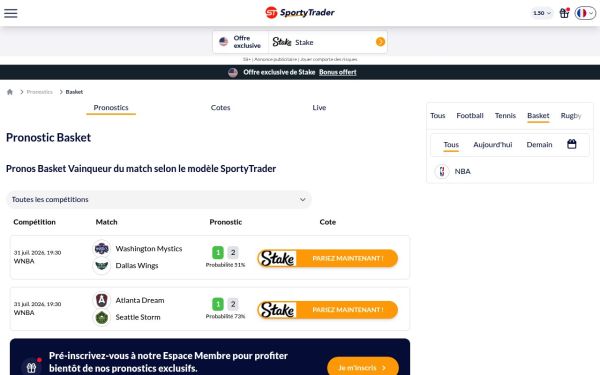 Meilleurs sites de pronostics de basketball en France : notre verdict 2026